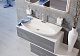 Aqwella Мебель для ванной Genesis 120 миллениум серый – фотография-20