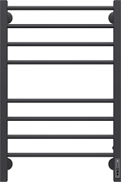 Terminus Полотенцесушитель электрический Сицилия П8 500x800 черный матовый – фотография-1