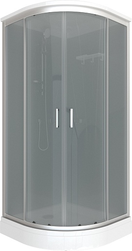 Triton Душевая кабина Прайм-Сатин-Вельвет 90x90 А – фотография-2