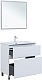 Aquanet Тумба с раковиной Алвита New 80 Flat белая матовая – картинка-42