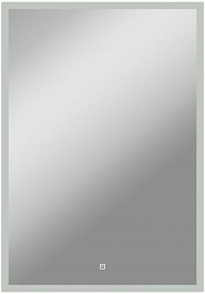 Continent Зеркало Frame White Led 700x1000 – фотография-3
