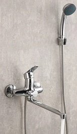 Frap Смеситель для ванны H703 F22703-B хром – фотография-1