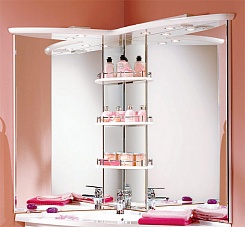 Акватон Зеркальный шкаф для ванной "Лас-Вегас 100" L – фотография-1