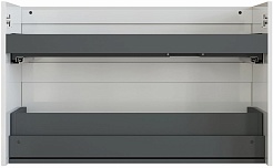 Aquanet Мебель для ванной Nova Lite 2.0 100 L подвесная белая – фотография-8