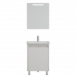 Corozo Зеркало-шкаф Остин 60/С, пайн белый – фотография-4