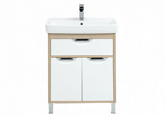 Aquanet Комплект мебели Гретта 70 new, светлый дуб – картинка-13