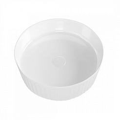 Teymi Накладная мебельная раковина Martta D36 глянцевая белая T52102 – фотография-7