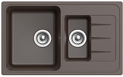 Ewigstein Мойка кухонная Elegant 60KF шоколад – фотография-3