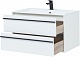 Aquanet Мебель для ванной Lino 90 подвесная белая матовая – фотография-28