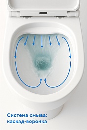 Vivon Унитаз приставной Olkott PRWH01 безободковый с быстросъёмный сиденьем микролифт – фотография-12