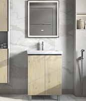 Vigo Мебель для ванной Yuma 600-2-0 белый/дуб давос