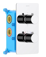 Aquatek Термостатический смеситель для ванны с душем Европа AQ1393CR хром