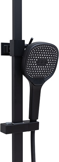 Allen Brau Душевая стойка Infinity 5.21030-31 черный матовый – картинка-13