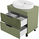Brevita Мебель для ванной Enfida 70 зеленая – картинка-23