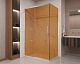 Vincea Душевой уголок Stella 120x90 VSR-1ST9012GS профиль хром стекло янтарь – картинка-7