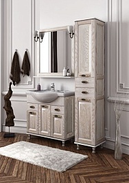 Aquanet Тумба с раковиной Тесса 85 жасмин/золото – фотография-2