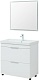 Aquanet Тумба с раковиной Ирис New 70 белая – картинка-40