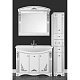 Водолей Мебель для ванной "Кармен 120" белая/серебро – картинка-8