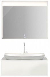 Aqwella Мебель для ванной Genesis 100 белая – фотография-1