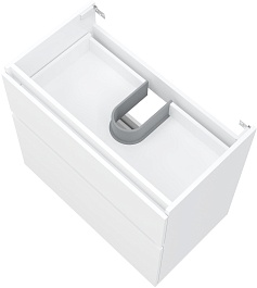 Teymi Тумба под раковину Laina 80 белая матовая – фотография-4