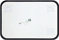 Jorno Зеркало Grosseto 55x80 с ореольной подсветкой черное – фотография-9
