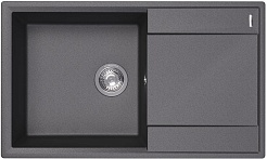 Florentina Мойка кухонная Консул 840 черная – фотография-1