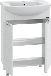 СанТа Тумба под раковину Родос 60 N белая – фотография-3