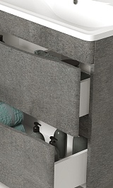 Водолей Тумба под раковину Adel 60 серый камень – фотография-2