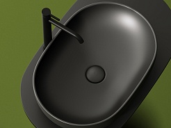 Ceramicanova Мебельная раковина Element 60 CN6047MDH тёмный антрацит матовый – фотография-10