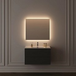 Sancos Зеркало Square 2.0 80 с подсветкой с бесконтактным выключателем – фотография-7