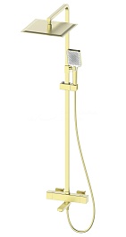 Oliveeka Душевая система D OL-739901-BG золотой матовый – фотография-1