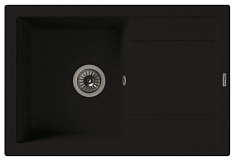 Florentina Мойка гранитная Липси 760 с углубленным крылом антрацит