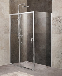 BelBagno Душевой уголок Unique 115/100 UNIQUE-AH-1-100/115-100-C-Cr – фотография-1