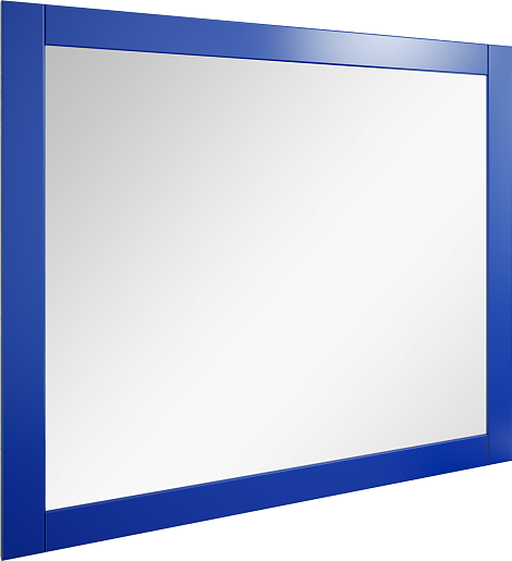 Sanflor Мебель для ванной Ванесса 95/2 Piano синяя – картинка-11