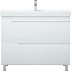 Corozo Тумба под раковину Юта 100 белая – фотография-2