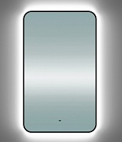 Teymi Зеркало Solli Black Soft Line 60/100 LED сенсор на взмах T20234S