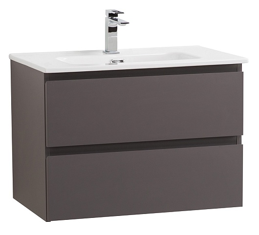 BelBagno Тумба под раковину Kraft 70 подвесная Темно-Серый матовый – фото-1