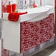 Sanflor Мебель для ванной Санфлор 100 красная/патина белая – картинка-12