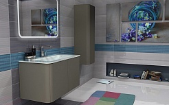 Cezares Мебель для ванной LIVERPOOL 95 Grigio Talpa Opaco – фотография-4