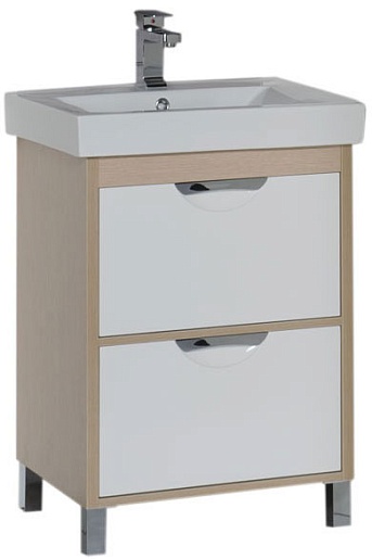 Aquanet Комплект Мебели "Гретта 60" дуб (172215) – картинка-5