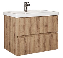 Onika Тумба под раковину Дарон 60 подвесная дуб крафт золотой