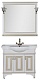 Aquanet Мебель для ванной Валенса 100 белый кракалет/золото (182921) – фотография-17