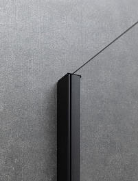 Allen Brau Душевой уголок Priority 140x100 3.31012.BBA/3.31021.BBA чёрный браш – фотография-5