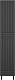 Corozo Шкаф пенал Терра 35 графит матовый – фотография-8