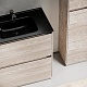 Sancos Тумба с раковиной Libra Floor 80 дуб галифакс натуральный раковина Element 81 CN7005MB – фотография-13