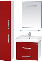 Misty Пенал для ванной Эмилия красный L – фотография-2