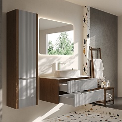 Зов Шкаф-пенал Валенсия 45 камень – фотография-9