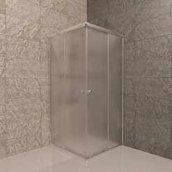 Triton Душевой уголок Вента Хром Вельвет 80/80 Щ0000067978 – фотография-2