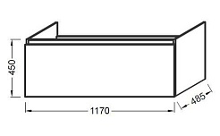 Jacob Delafon Тумба с раковиной Odeon Up 120 белая – фотография-3