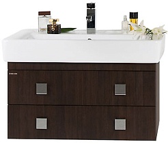 Водолей Тумба под раковину Квадро 80 венге – фотография-1